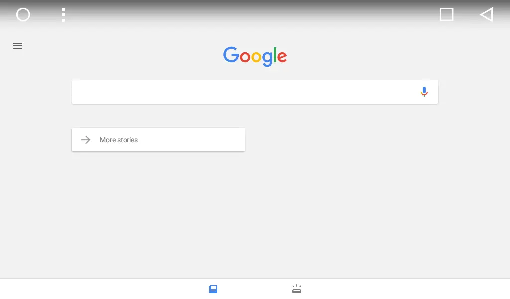 Google search application